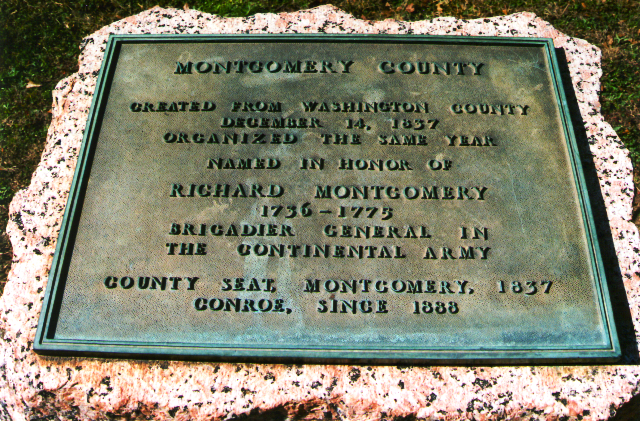 Montgomery County Named in Honor of General Richard Montgomery